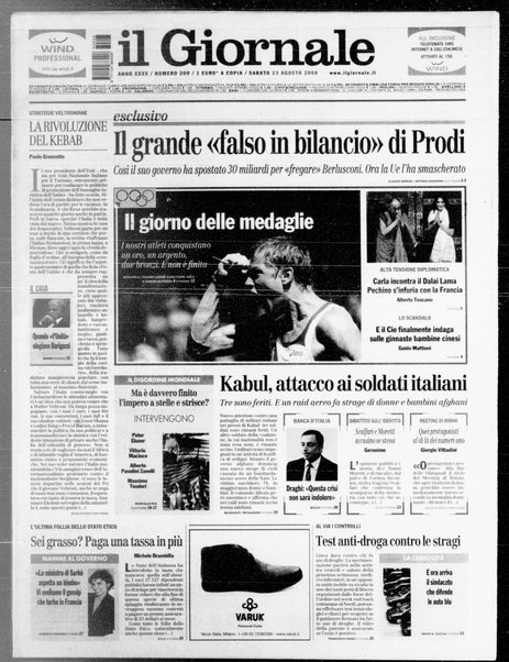 Il giornale : quotidiano del mattino